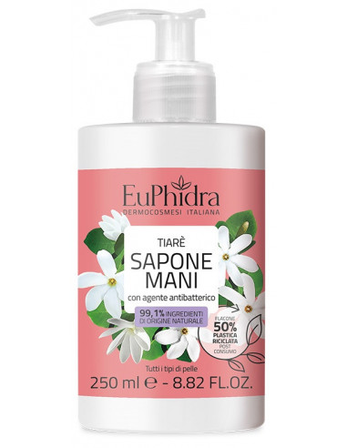 Euphidra Sapone Liquido Tiare' 250 Ml