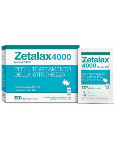 Zetalax 4000 20 Bustine Da 10,7 G