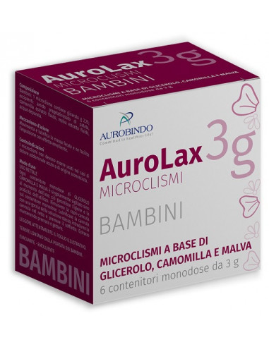 Microclismi Per Bambini Aurolax 6...