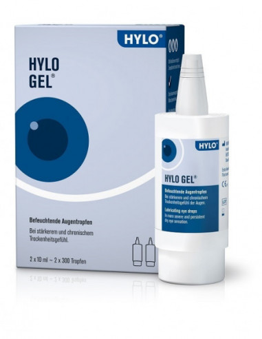Hylo Gel Collirio 2 Flaconcini Da 10 Ml