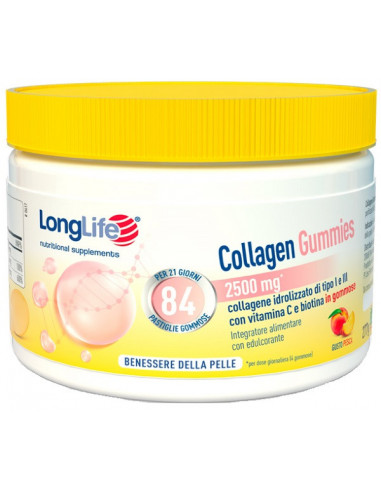 Longlife Collagen Gummies 625mg 84...