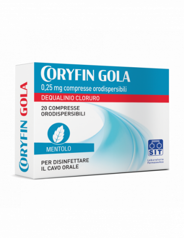 Coryfin Gola 20 Cpr Orodispers 0,25 Mg