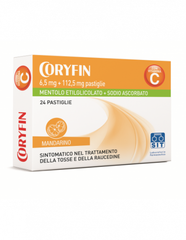Coryfin 24 Pastiglie 6,5 Mg + 112,5 Mg
