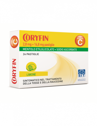 Coryfin C 24 Pastiglie Limone 2,8 Mg...