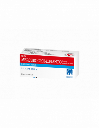 Neomercurocromo Bianco Polv U.e. 20 G
