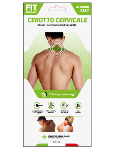 Fit Therapy Cerotto Cervicale 10 Pezzi