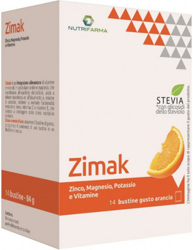 Zimak 14 Bustine 6 G Arancio