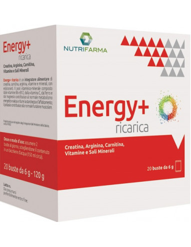 Energy+ Ricarica 20 Bustine