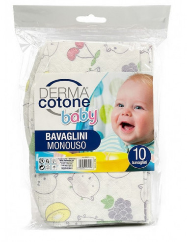 Dermacotone Baby Bavaglini Monouso 10...
