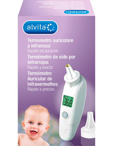 Alvita Termometro Auricolare A...