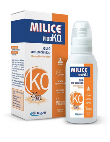 Milice Pidoko Olio Antipediculosi 75ml