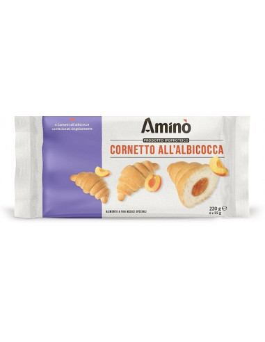 Amino' Cornetto Albicocca 4 Pezzi Da...