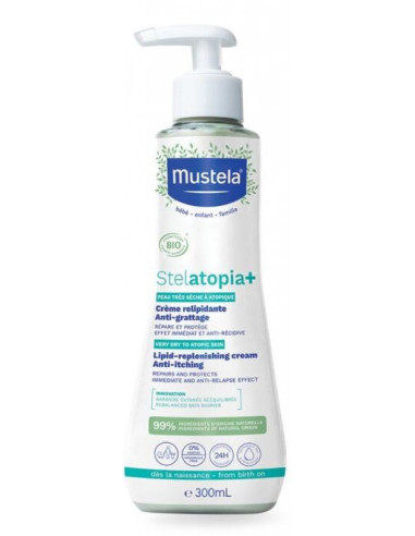 Mustela Stelatopia+ Crema Bio 300 Ml