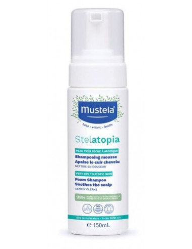Mustela Stelatopia Shampoo Mousse 150 Ml