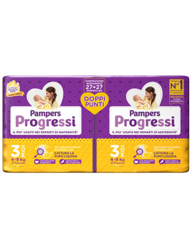Pampers Progressi Pannolino Midi...