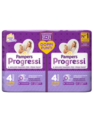 Pampers Progressi Pannolino Maxi...