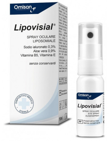 Spray Oculare Liposomiale Lipovisial...