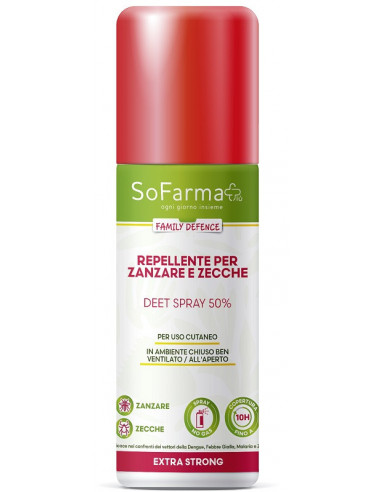 Repellente Extra Strong Deet 50% 75...