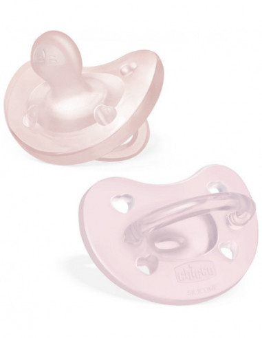 Chicco Gommotto Silicone Rosa 2-6...