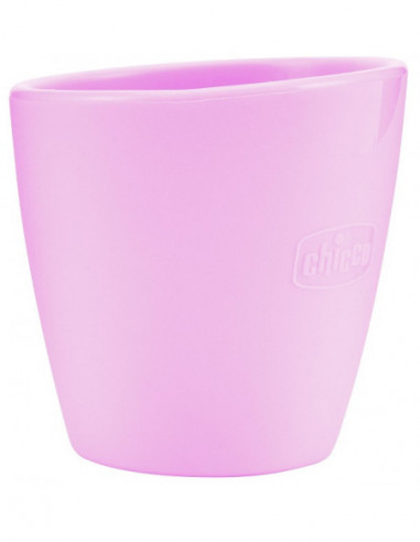 Chicco Biberon Silicone Rosa 6 Mesi+