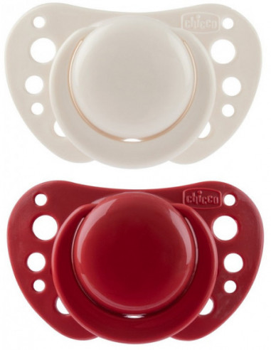 Chicco Succhietti Air Rosso Silicone...
