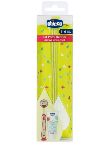 Chicco Set Dentale 3-6 Years Rosa