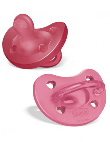 Chicco Gommotto Silicone Rosa 16-36...