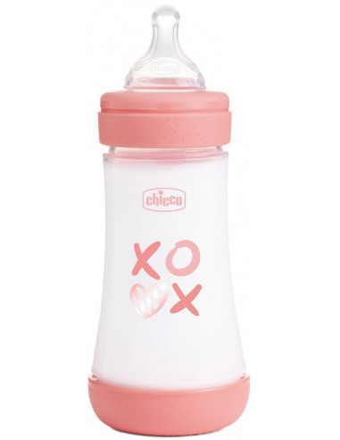 Chicco Biberon P5 240ml Med Silicone...