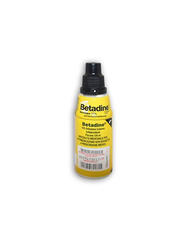 Betadine Soluz Cutanea 125 Ml 10%