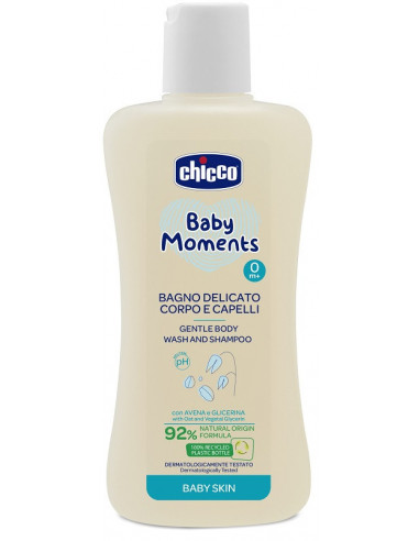 Chicco Baby Moments Bagno Shampoo...