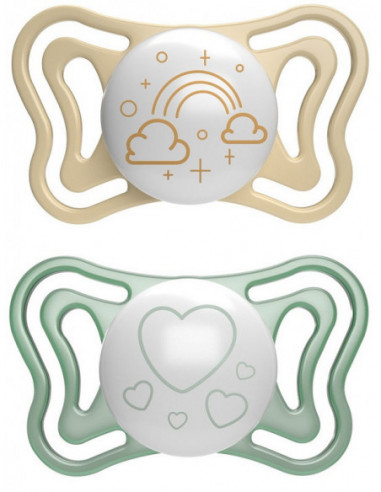 Chicco Succhietto Light Lumi Silicone...