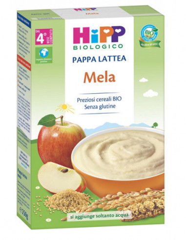 Hipp Bio Pappa Lattea Mela 250 G