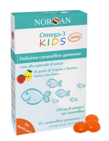 Norsan Omega 3 Kids 45 Caramelline...