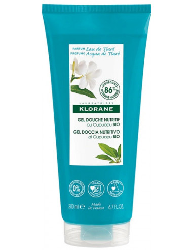 Klorane Gel Doccia Eau De Tiare 200 Ml