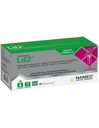 Disbioline Ld2 10 Flaconcini Da 10 Ml