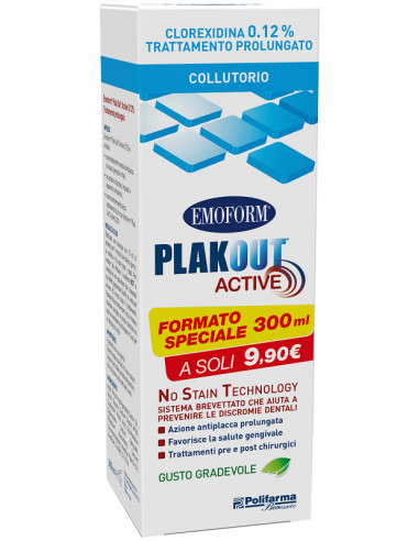 Emoform Plak Out 0,12% 300 Ml
