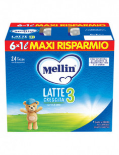 Mellin 3 Latte 6x1000 Ml