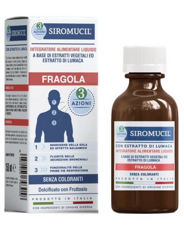 Siromucil 3 Azioni Fragola 150 Ml