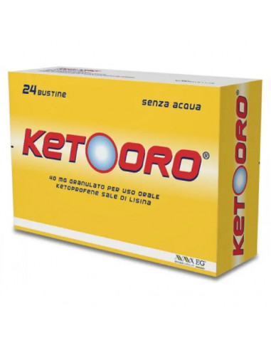 Ketodotask Orale Grat 24 Bust 40 Mg