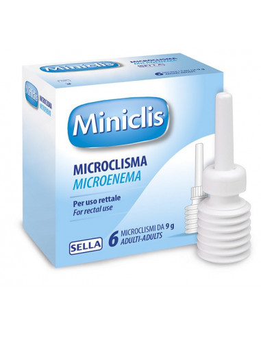 Miniclis Adulti 9 G 6 Microclismi