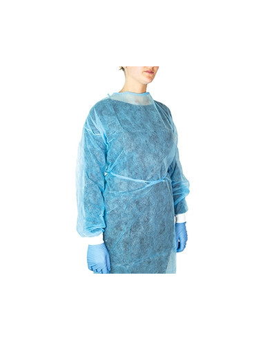 Camice Sterile Con Polsino Blu