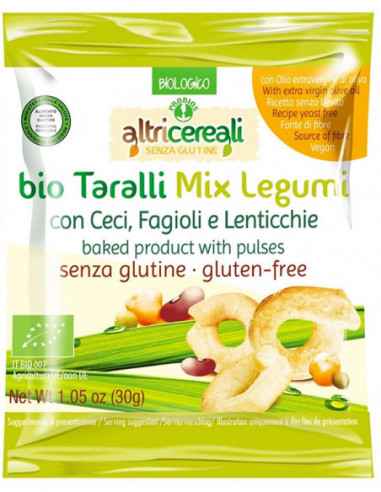 Altricereali Taralli Mix Legumi 30 G