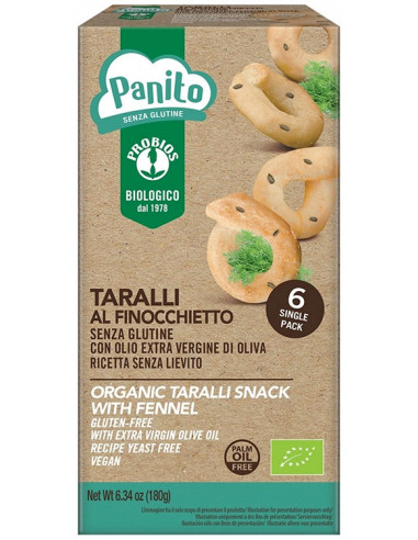 Panito Taralli Al Finocchietto 180 G
