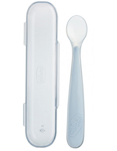 Chicco Cucchiaio Silicone Con Case...