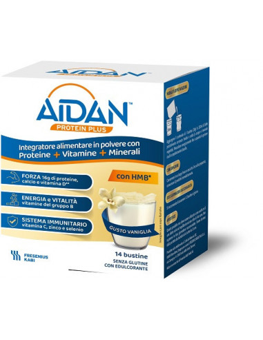 Aidan Protein Plus Vaniglia 14 Bustine