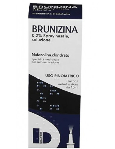 BRUNIZINA*spray nasale 10 ml 0,2%