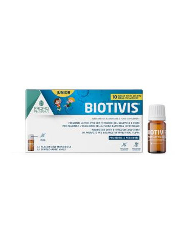 Biotivis Junior 10mld 12 Flaconcini...