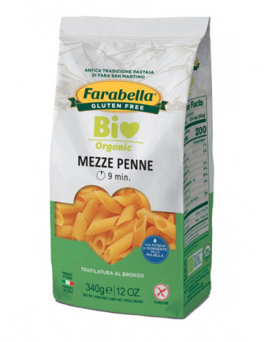 Farabella Bio Mezze Penne Mais Riso...