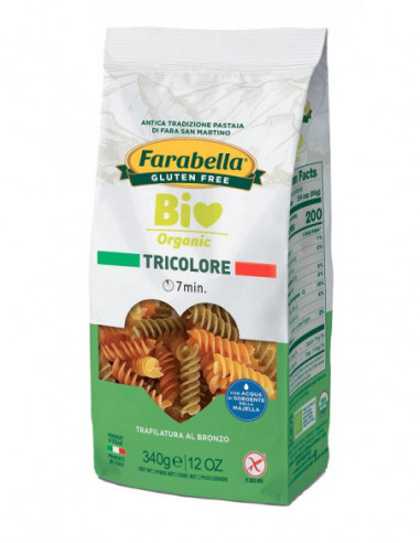 Farabella Bio Fusilli Tricolore 340 G