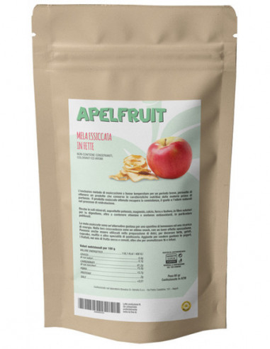 Apelfruit Mela Essiccata Fette 60 G